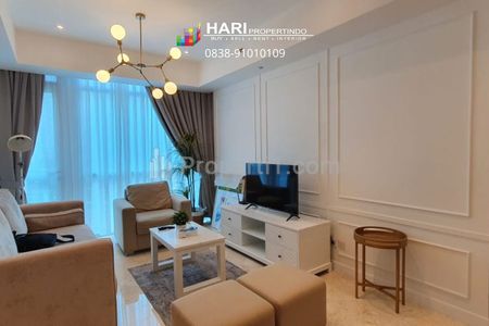 FOR RENT Apartment Bellagio Residence Mega Kuningan 3BR - Renovated Furnished Close to One Satrio LRT MRT Busway