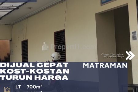 Dijual Cepat Kost-kostan Aktif di Matraman Jakarta Timur