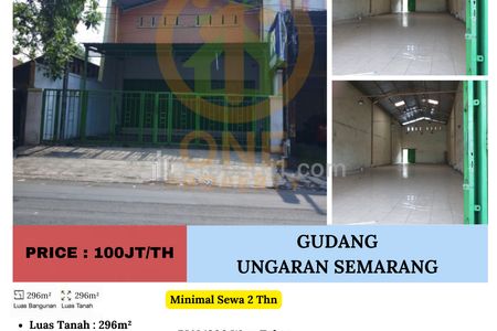 Disewakan Gudang di Ungaran, Semarang - Jawa Tengah