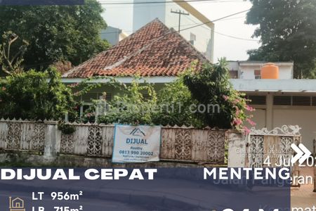 Dijual Rumah Siap Huni Lokasi Strategis Menteng Jakarta Pusat