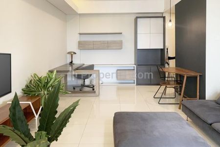 Disewakan Apartemen 1 Park Residence Gandaria Jakarta Selatan - 2+1BR Full Furnished