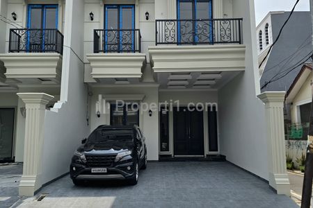 Dijual Rumah Baru Dalam Komplek dengan Akses Jalan Lebar di Cempaka Putih, Jakarta Pusat