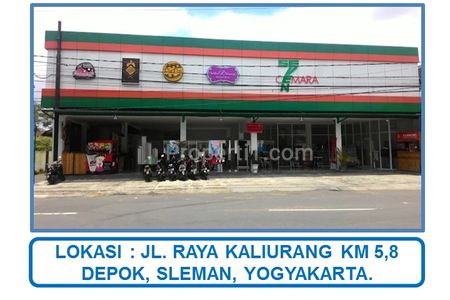 Jual Cepat Harga Spesial Tanah dan Bangunan Cemara 7 Miinimarket dan Foodcourt di Jl. Kaliurang Km 5,8 Depok, Sleman, Yogyakarta
