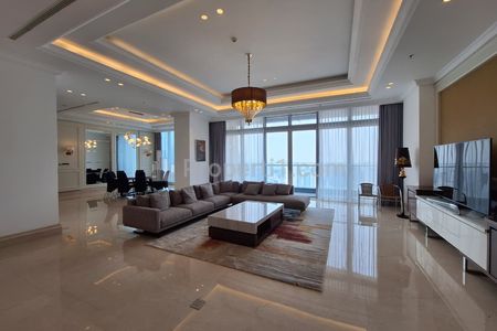 For Rent Apartemen Raffles Residence 4 BR – Setiabudi, Jakarta Selatan Best Unit Good Condition Ready to Move In