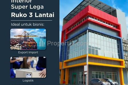 Dijual Ruko Strategis dekat Pelabuhan Tanjung Perak Surabaya