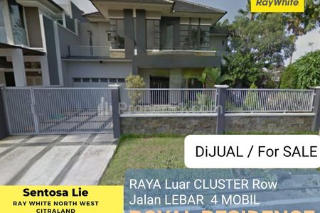 Dijual Rumah Royal Residence - Hook Raya Luar Cluster - Wiyung Surabaya Barat Dekat Pakuwon Mall, Ptc, Citraland, Dian Istana, Graha Family