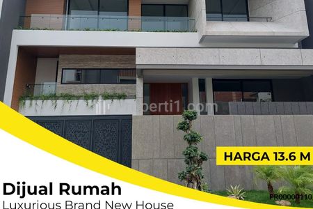 Dijual Rumah Mewah Baru Imperial Golf, Pakuwon Indah, Surabaya Barat - Luxurious Brand New House, High Quality Finishing