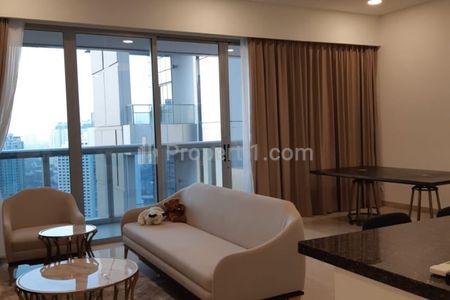 FOR RENT Apartment Anandamaya Residence Sudirman Menara Astra Tipe 2BR Lux Furnished Close to MRT Busway