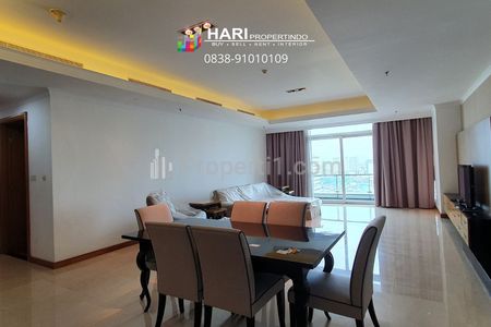 For Rent Apartment Kempinski Grand Indonesia Thamrin Sudirman 3BR - Private Lift Lux Furnished Close to MRT Busway