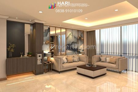 Jual Apartment Kempinski Grand Indonesia Thamrin Sudirman 2BR - Private Lift Lux Furnished dekat ke MRT Busway