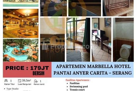 Dijual Apartemen Marbella Hotel Pantai Anyer Carita