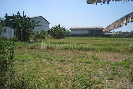 Jual Tanah Komersial Industri SHM di Cangkir Driyorejo, Gresik