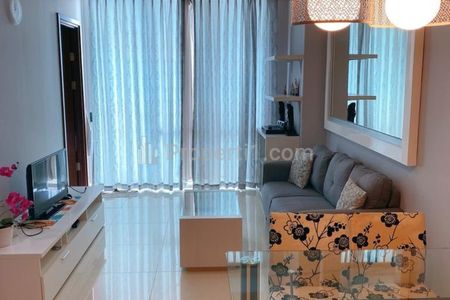 FOR RENT Apartment Denpasar Residence Kuningan City 2BR - Furnish Close to LRT MRT Busway One Satrio