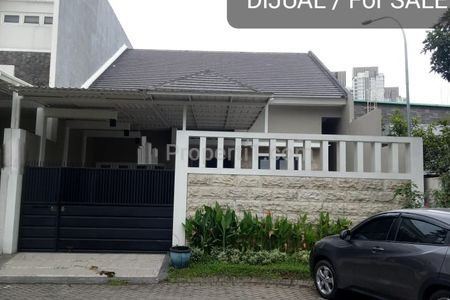 Dijual Rumah Baru Pakuwon Indah - Villa Valensia Surabaya Barat - Bonus Semi Furnished Dekat Citraland, Pakuwon Mall, Darmo Permai