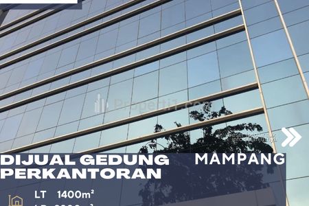 Dijual Gedung Perkantoran 8,5 Lantai Brand New di Mampang Jakarta Selatan