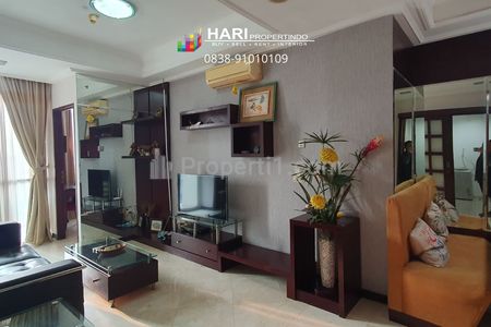 FOR RENT Apartment Bellagio Residence Mega Kuningan 2+1 BR Furnished Close to MRT LRT Busway One Satrio