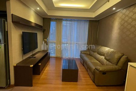 FOR RENT Apartment Bellagio Residence Mega Kuningan 2+1 BR Size 104sqm Furnished and Renovated, Close to MRT LRT Busway One Satrio