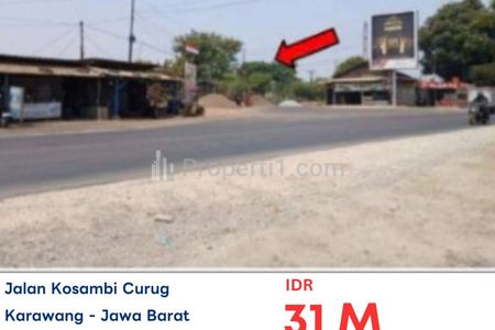 Jual Tanah di Jalan Proklamasi Tangerang Banten