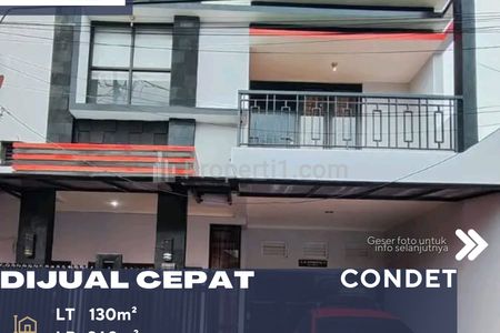 Dijual Rumah Mewah 2 Lantai di Condet Jakarta Timur