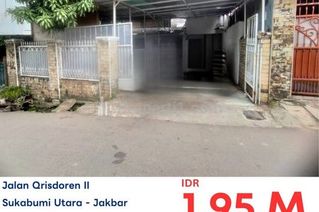 Dijual Lelang MURAH Rumah di Jalan Qrisdoren, Sukabumi Utara, Jakarta Barat