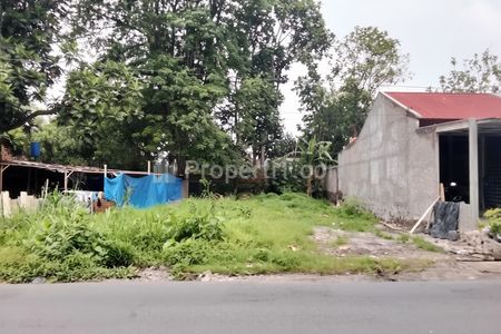 Dijual Tanah Strategis Pinggir Jalan Utama Dekat Jogja Bay, Stadion Maguwoharjo Yogyakarta
