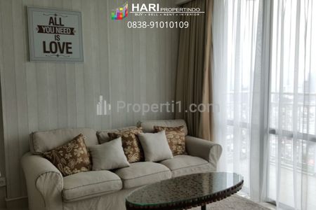 For Rent Apartemen Denpasar Residence Kuningan City 2BR Size 90sqm - Furnish Close to LRT MRT Busway