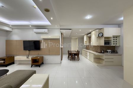 Dijual Murah Apartemen 3+1 BR Furnish di Kebayoran Jakarta Selatan - 1 Park Residences, Lokasi Strategis Dekat ke Mall Gandaria City