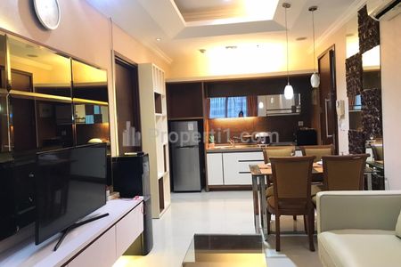 Disewakan Apartemen Denpasar Residence Terkoneksi dengan Mall Kuningan City Type 1BR Fully Furnished