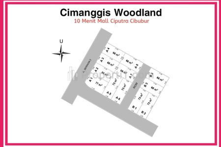 Dijual 5 Menit Pintu Tol Cimanggis Lahan Strategis Depok Free Biaya BPHTB