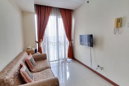 Disewakan Apartemen Marbella Kemang Residence Tipe 2+1 Kamar Tidur Kondisi Full Furnished