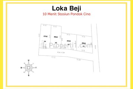 Dijual Bonus Honda Beat Kavling 7 Menit Universitas Indonesia Lokasi Prospektif