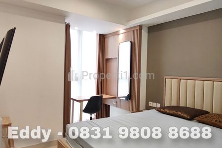 Dijual Gold Coast Apartment PIK, 1BR Full Furnished (Pool & Seaview) Cakep