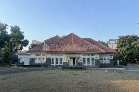 Dijual Tanah Super Strategis Bonus Bangunan Kolonial Pinggir Jalan Raya Wirobrajan Yogyakarta