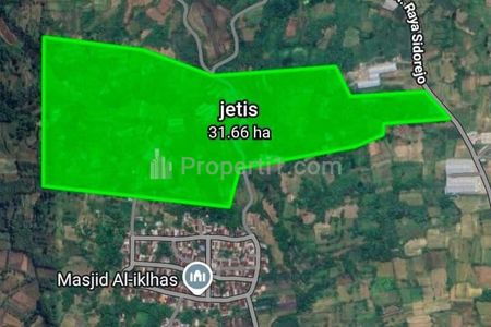 Dijual Tanah di Jetis Mojokerto