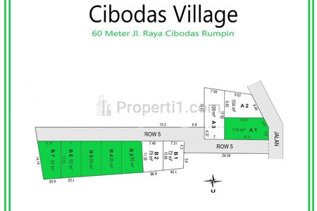 Jual Tanah Kavling Terbaik 4 Menit Menuju SMP PGRI Rumpin Bogor, Bonus AC - Cibodas Village Bogor