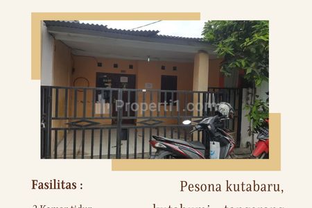 Dijual Cepat Rumah di Kutabumi Pasar Kemis Tangerang