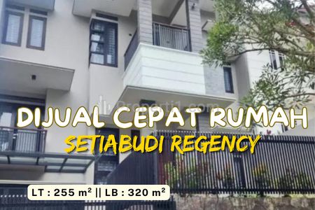 Jual Cepat Rumah Luas di Setiabudi Regency Bandung