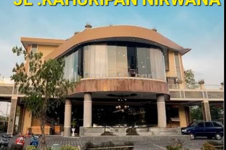 Disewakan Gedung Ex Resto di Raya Kahuripan Nirwana Sidoarjo - Kapasitas Ballroom 1000 Orang - Nol Jalan Raya - Parkir Luas - 4 Unit Lift - Furnish