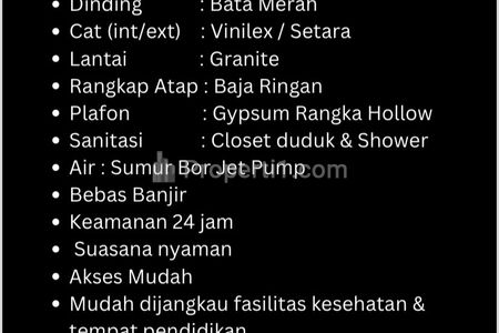 Dijual Rumah Bangunan Baru Legoso Mansion 1, Tanggerang Selatan