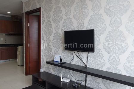 FOR RENT Apartment Denpasar Residence Kuningan City 1BR Furnish Close to LRT MRT Busway Mall Ambasador Lotte Kokas