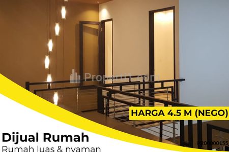 Dijual Rumah Minimalis Sidosermo PDK, Surabaya - Luas & Rapi, Lokasi Nyaman, Siap Huni