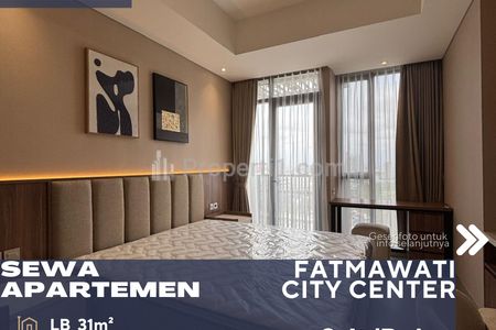 Disewakan Apartemen Fatmawati City Center Studio Fully Furnish