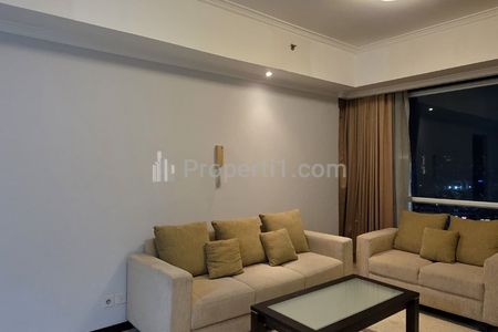 For Rent Apartment Bellagio Residence Mega Kuningan 3BR - Furnished Close to MRT LRT Busway One Satrio