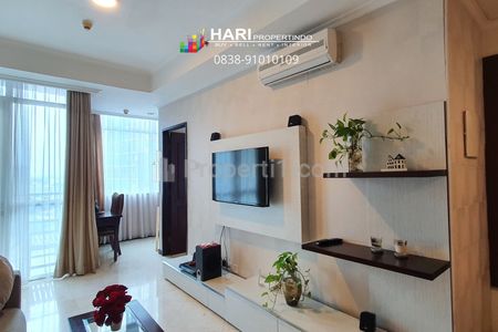 For Rent Apartment Bellagio Residence Mega Kuningan 2 BR - Furnished Close to MRT LRT Busway One Satrio
