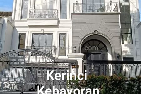 Jual Rumah Baru 3 BR Luas Fisik 248 m2 Bangunan 560 m2, 4 Lantai di Kerinci, Dekat Senayan, SCBD, Sudirman, Kebayoran Baru, Jakarta Selatan