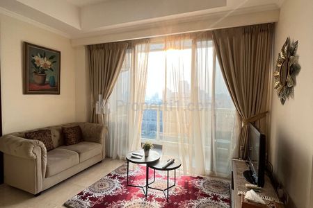 Disewakan Apartemen Menteng Park Tipe 2 Kamar Tidur Kondisi Furnished
