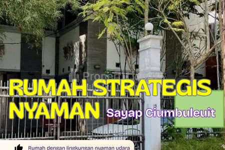 Dijual Rumah Lingkungan Nyaman Lokasi Strategis di Ciumbuleuit Bandung