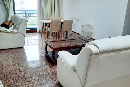 Jual Apartemen Pavilion Sudirman 2 BR Fully Furnished, Bagus, View Lepas, Jarang Ada, Pets Friendly