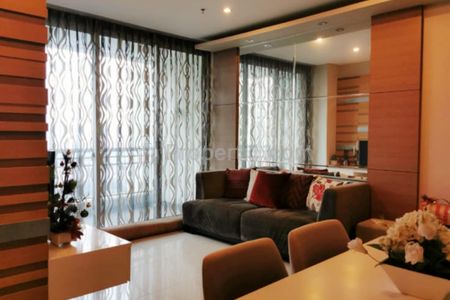 Dijual Apartemen Central Park Residence Tipe 2+1 Bedroom  (82m²) Furnish dengan Posisi Lantai Tinggi dan Pemandangan Kota Jakarta
