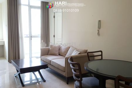 FOR RENT Apartment Bellagio Residence Mega Kuningan 2 BR Furnished Close to MRT LRT Busway One Satrio
